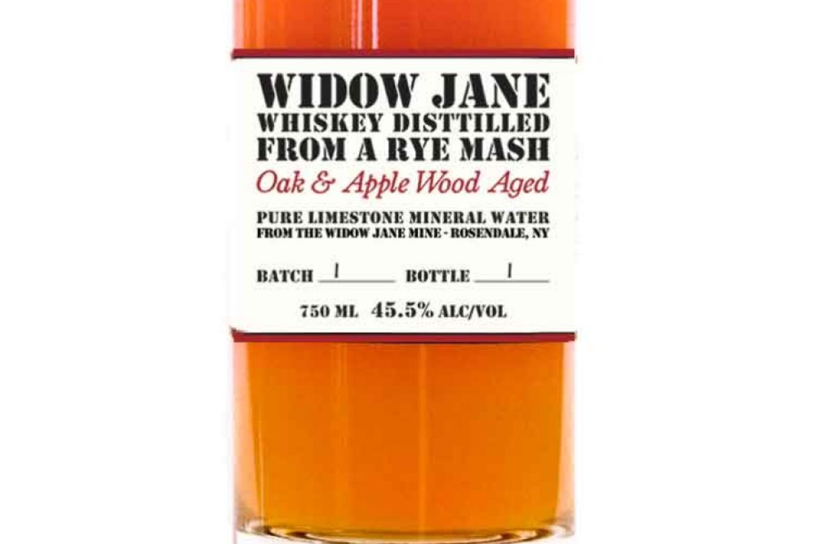 Redstone MA Exclusive: Widow Jane whiskey distilled from a Rye Mash aged in Bourbon barrels, finished with Applewood