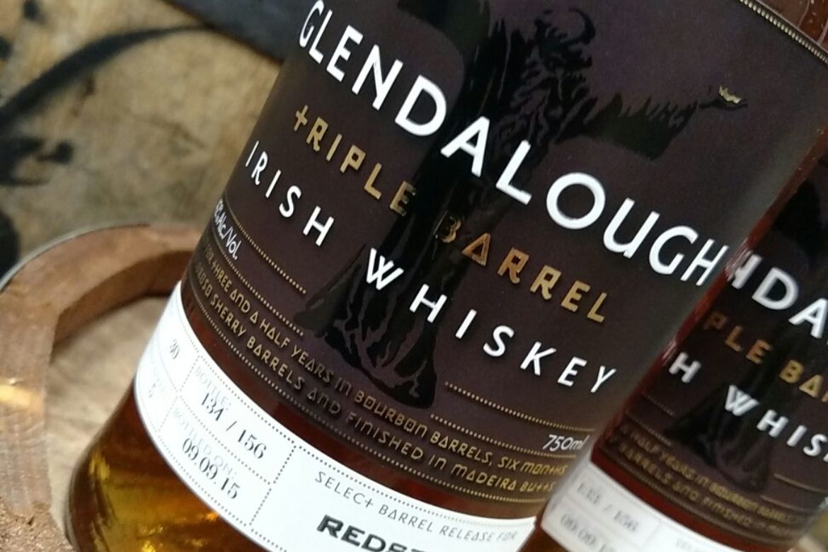 Redstone Exclusive: Glendalough Distillery Triple barrel Irish whiskey.