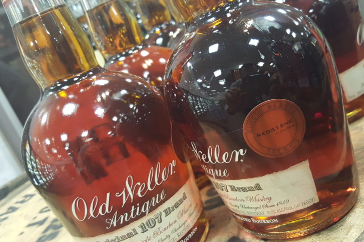 Redstone Exclusive: Single barrel Old Weller Antique (Weller 107) (sold out)