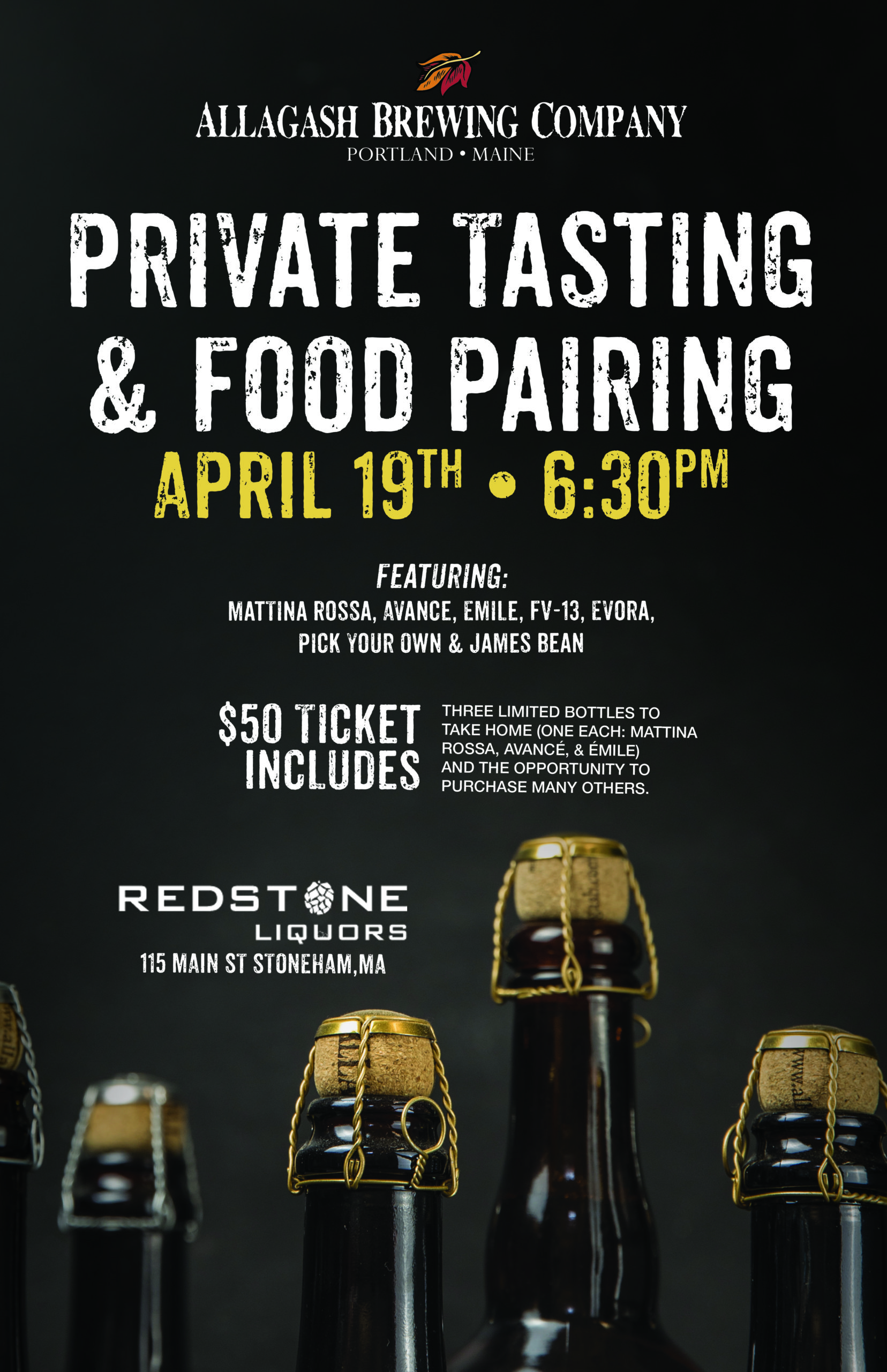 Allagash Food Beer Pairing Classroom Event Redstone Liquors allagash-food-beer-pairing-classroom-event-redstone-liquors