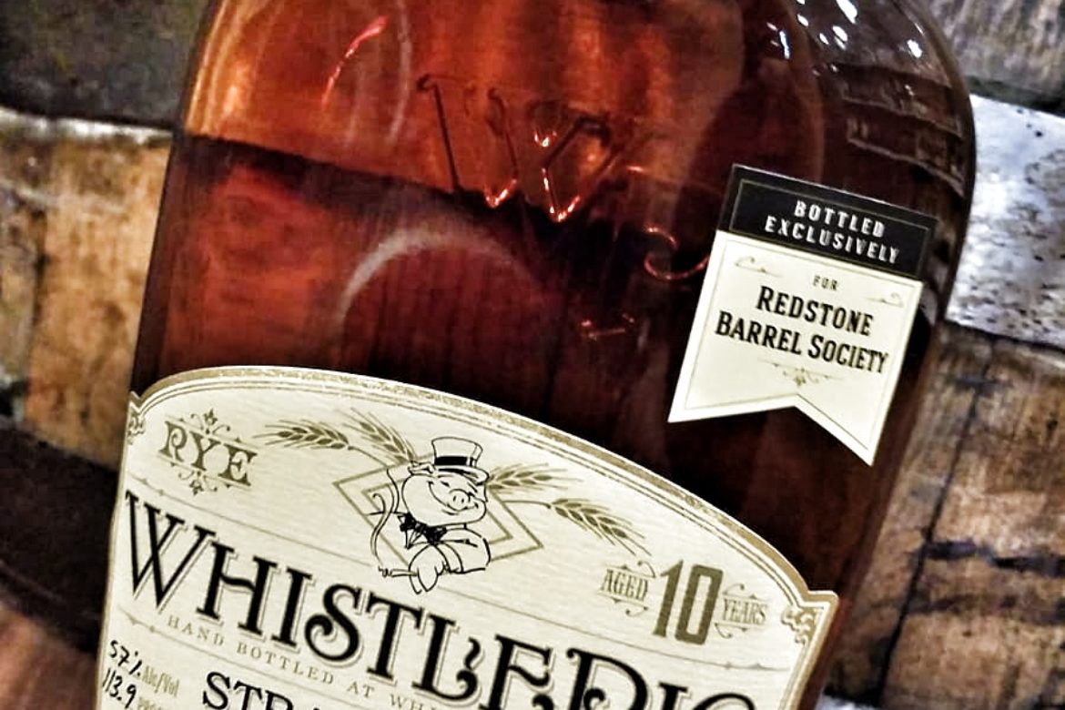 Whistle Pig cask strength Rye single barrel (Redstone Barrel Society exclusive)
