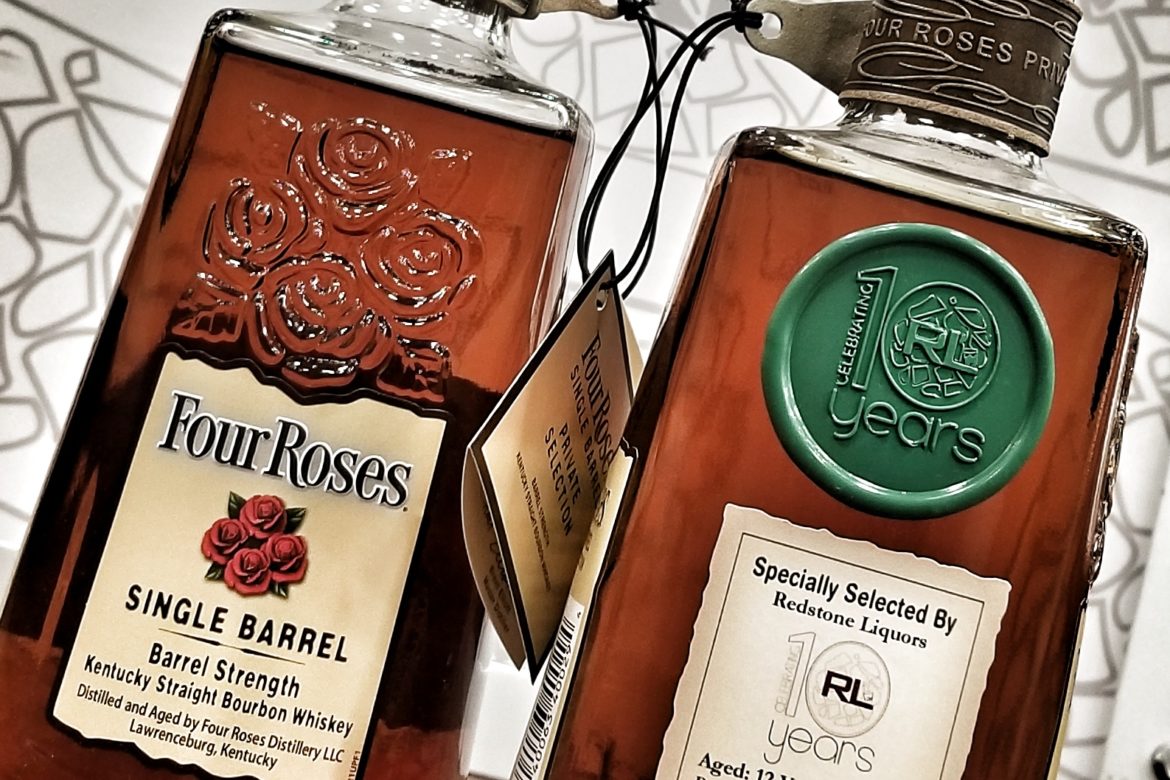 Four Roses Redstone 10th Anniversary Rare OESO single barrel