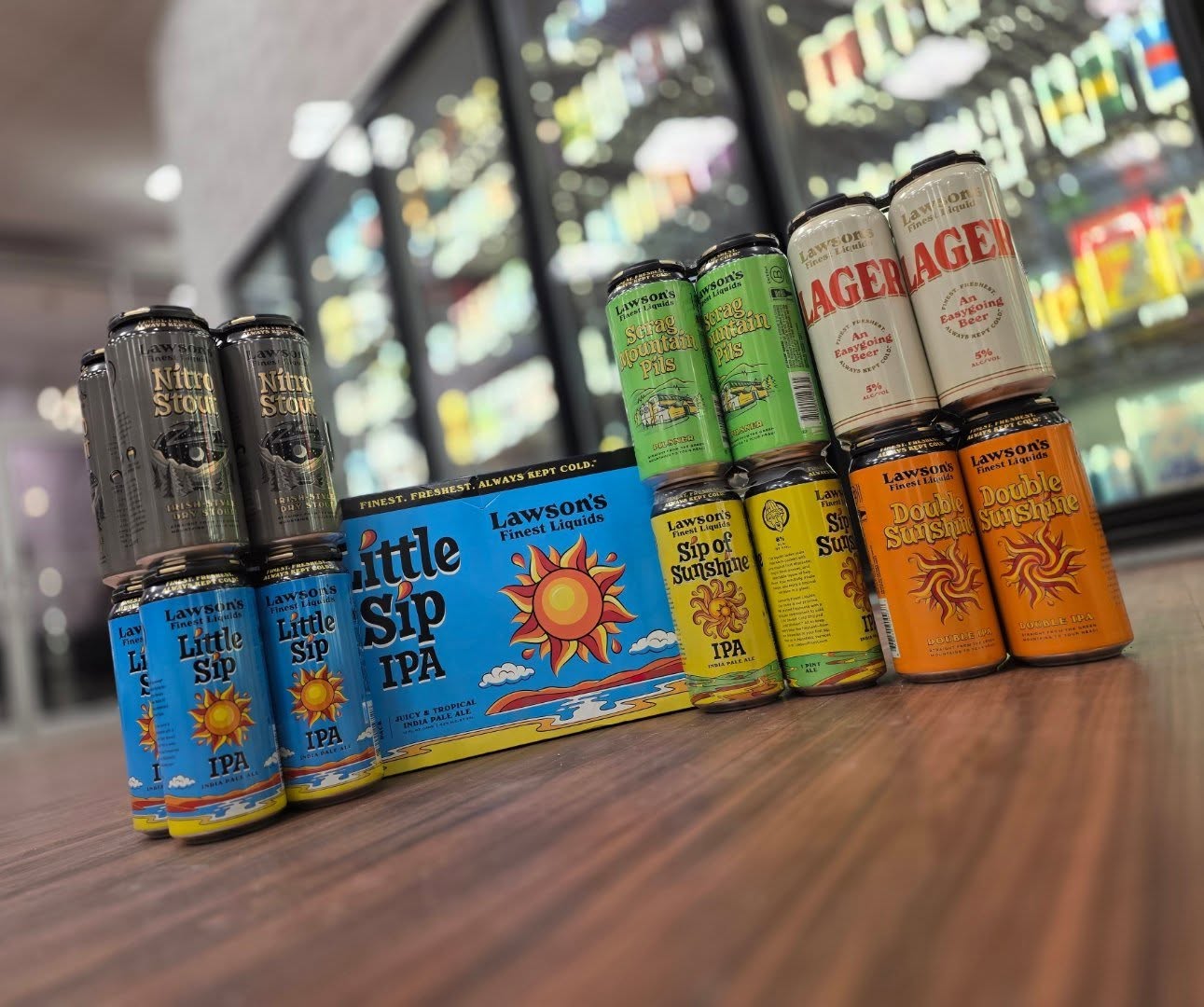 Lager is the newest member of the @lawsonsfinest lineup in store Redstone Liquors App and website