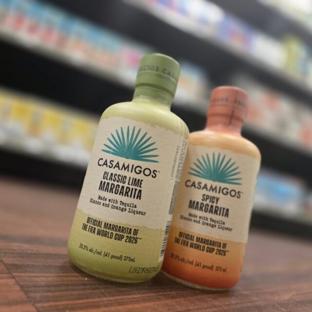 New @casamigos ready to drink classic lime and spicy margaritas now in store Redstone Liquors App and website