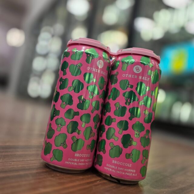 Fresh @otherhalfnyc broccoli DDH IPA now in store Redstone Liquors App and website