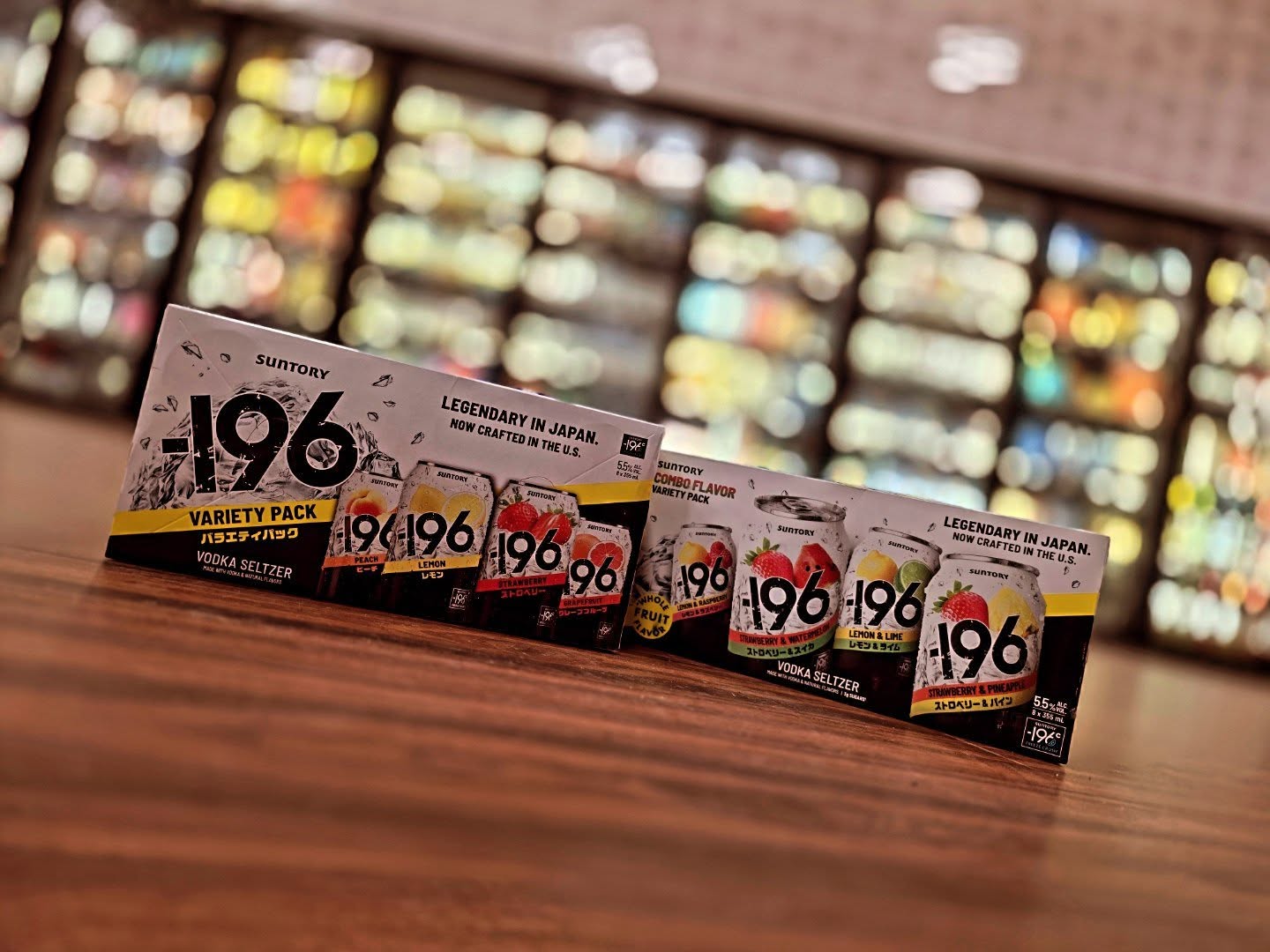 New @drinkminus196  #vodka based seltzers from Suntory now available in store Redstone Liquors App and website