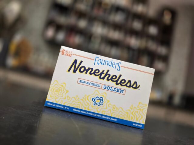 New #nonalcoholic golden ale from @foundersbrewing Nonetheless now in store Redstone Liquors App and website