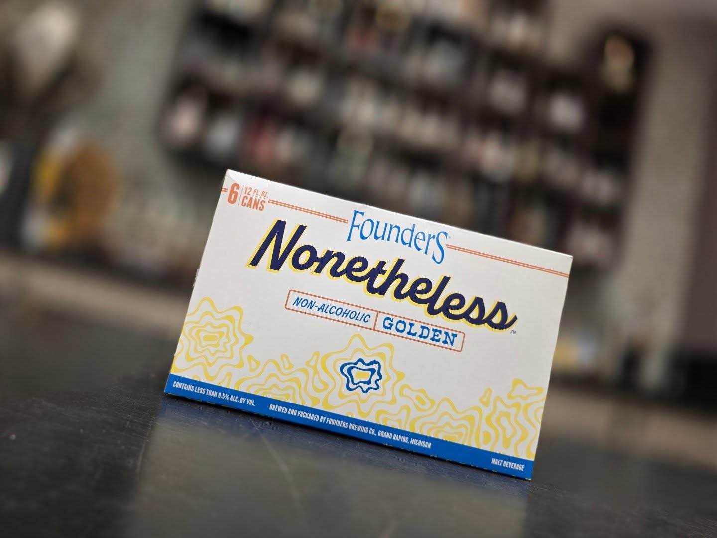 New #nonalcoholic golden ale from @foundersbrewing Nonetheless now in store Redstone Liquors App and website