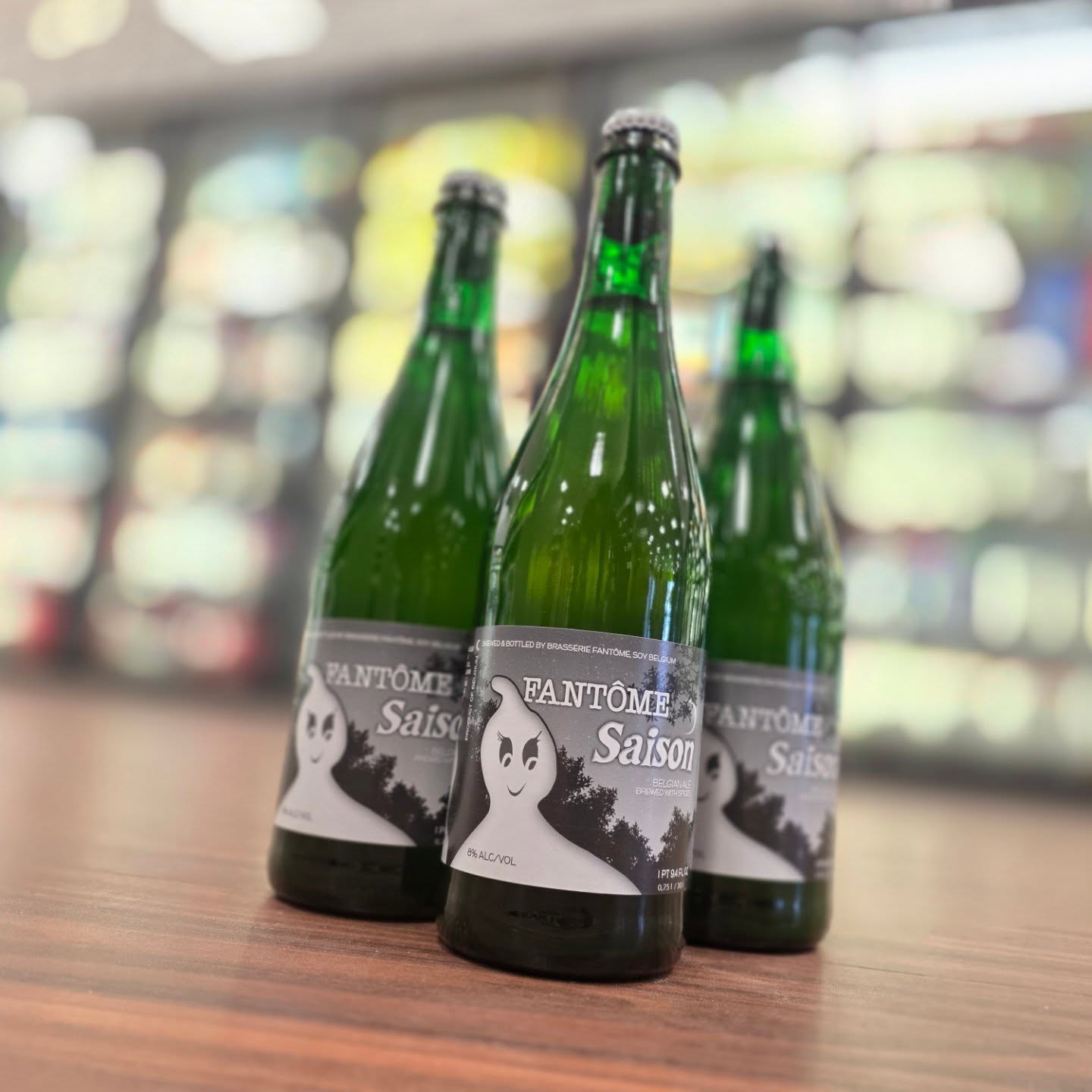 Remember @brasseriefantome ? Their world class #saison is back until it dissappears again. Available now in store Redstone Liquors App and website #belgianbeer