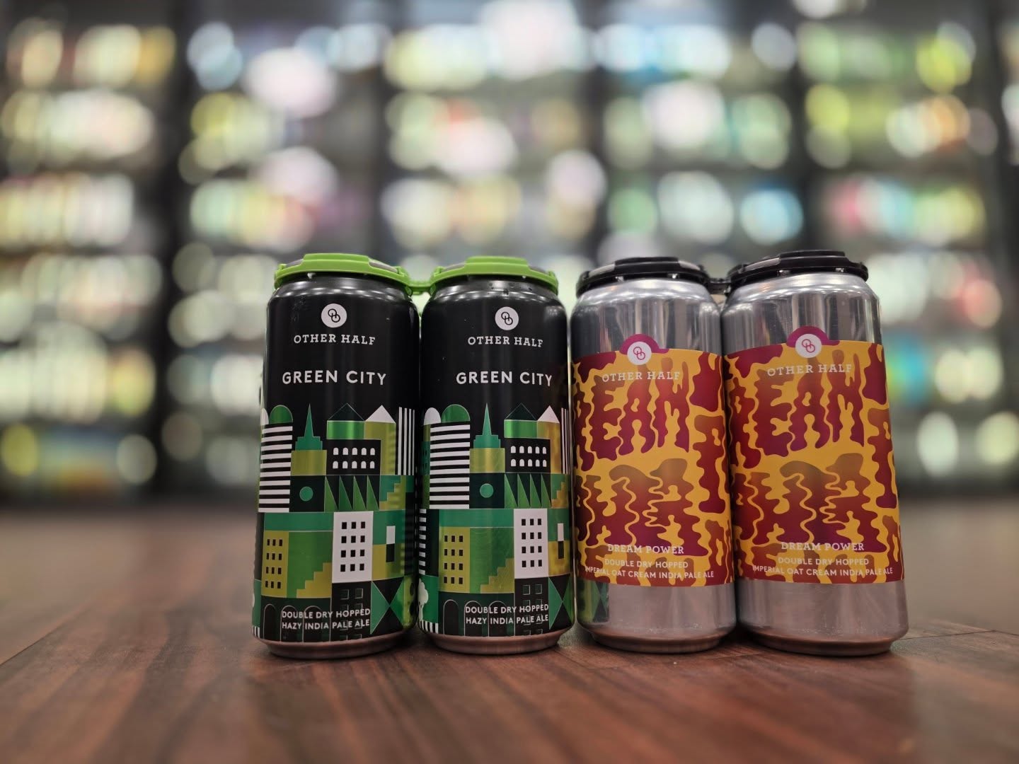 Fresh drop of @otherhalfnyc featuring green city and dream power now in store Redstone Liquors App and website