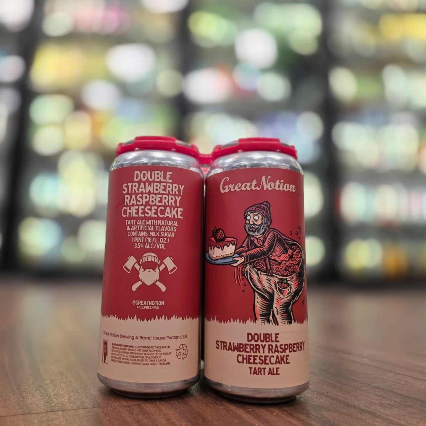 Double strawberry raspberry cheesecake sour from @greatnotion now in store Redstone Liquors App and website