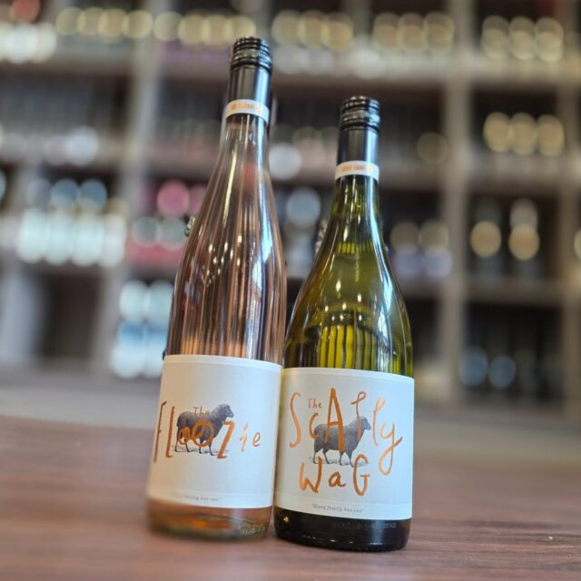 Two new #vegan friendly wines from @hughhamiltonwines the floozie rose and the scally wag #chardonnay now in store Redstone Liquors App and website