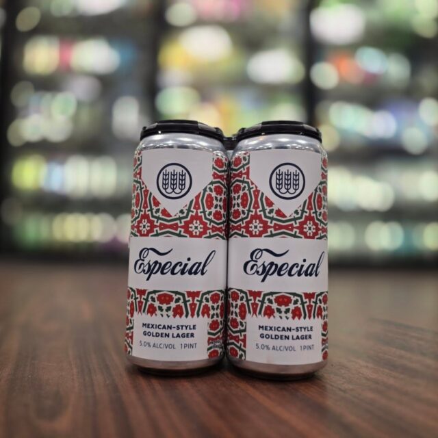 Especial mexican style golden lager from @schillingbeerco joins their lineup in store Redstone Liquors App and website