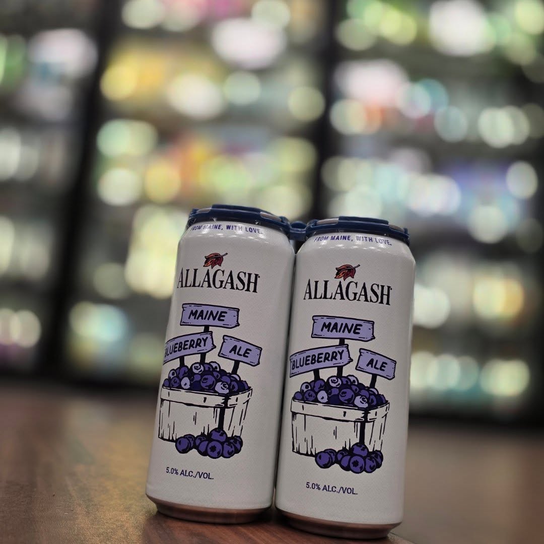 New Maine blueberry ale from @allagashbrewing now in store Redstone Liquors App and website