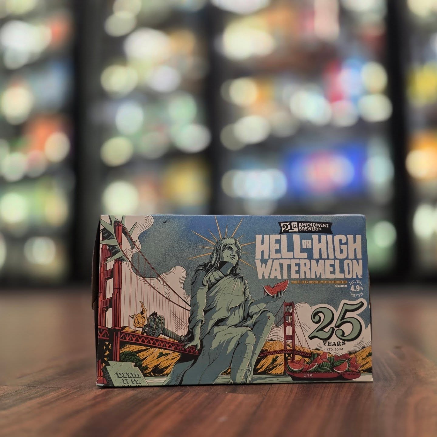 Just in time for the heat wave! @21stamendment hell or high watermelon is back! Now available in store Redstone Liquors App and website