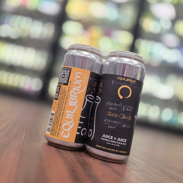Juice = Juice and MC² from the folks at @eqbrewery back in the chat in store Redstone Liquors App and website