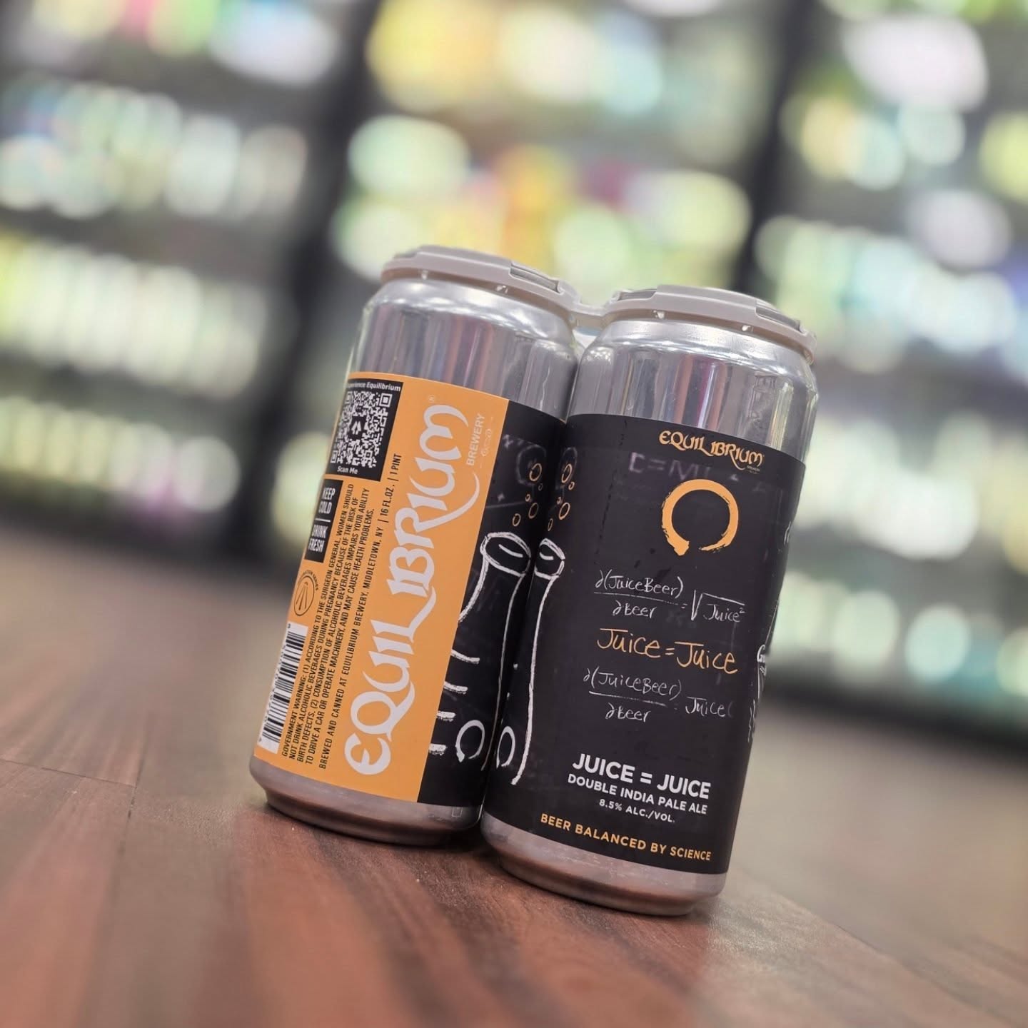 Juice = Juice and MC² from the folks at @eqbrewery back in the chat in store Redstone Liquors App and website
