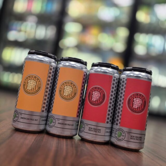 World cup beers are starting to roll in. New yellow card american pale and red card neipa from the folks at @stonefacebrewing are now in store Redstone Liquors App and website