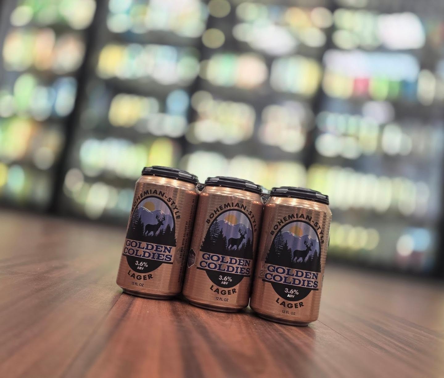New from @berkshirebrewco golden coldies 3 5% bohemian style lager 6 packs now in store Redstone Liquors App and website