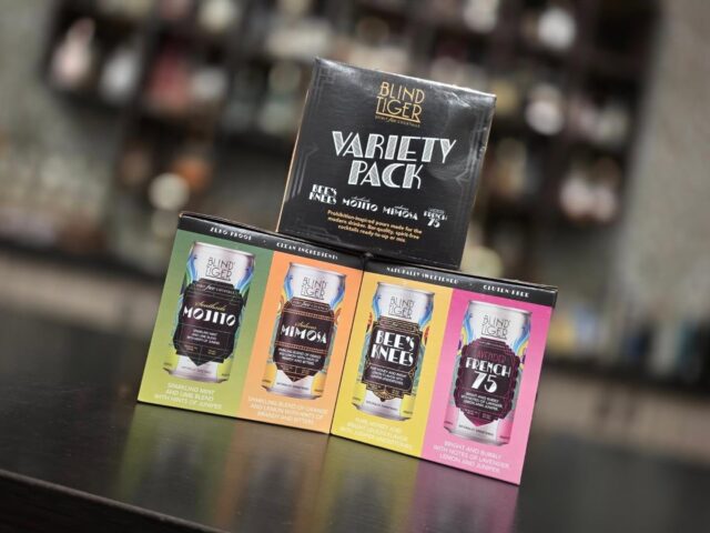 New variety pack of ready to drink #nonalcoholic #cocktails from @blindtigercocktails now in store Redstone Liquors App and website