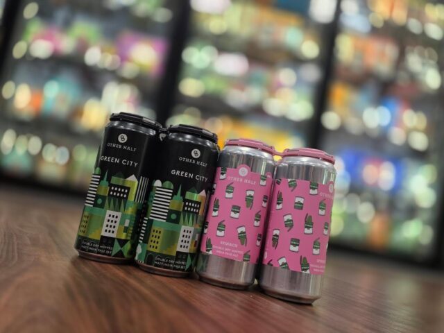 Fresh drop of @otherhalfnyc green city and spinach ddh dipa now in store Redstone Liquors App and website