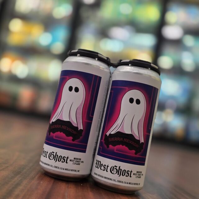 West Ghost 👻  modern wcIPA from the folks at @sierranevada is now available in 16oz 4 pack cans in store Redstone Liquors App and website