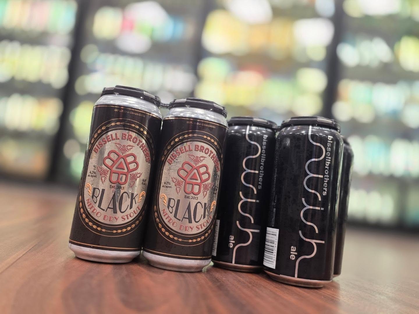 Nitro black dry Irish stout and a restick of swish from @bissellbrothers now in store Redstone Liquors App and website