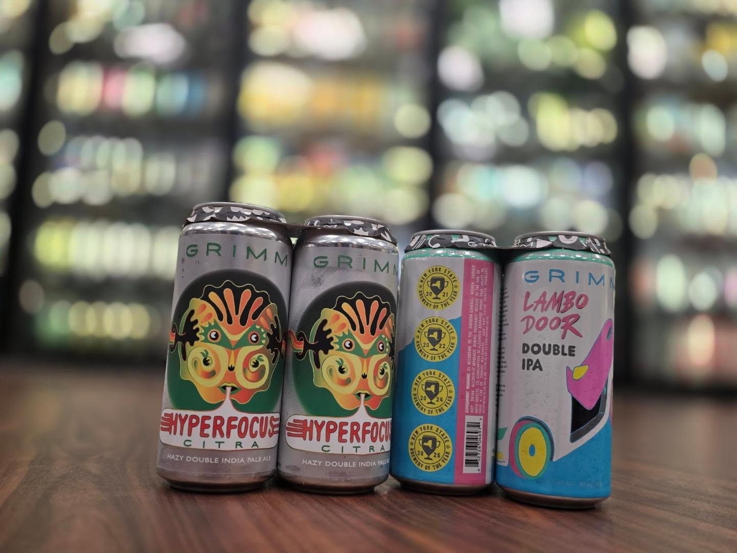 Award winning lambo door dipa and hyperfocus citra dipa from the folks at @grimmales now in store Redstone Liquors App and website
