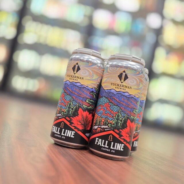 Fall line copper ipa from @tuckermanbrewing joins a fresh restock of pale, rockpile and cloud walker all in store Redstone Liquors App and website