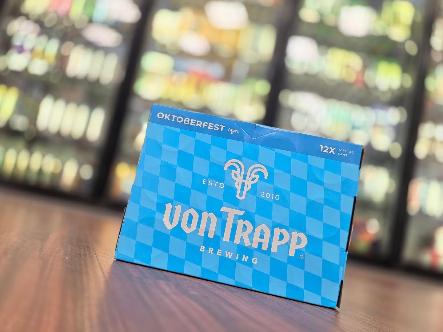 The lineup of 12packs including Oktoberfest from the folks at @vontrappbrewing is now in store Redstone Liquors App and website