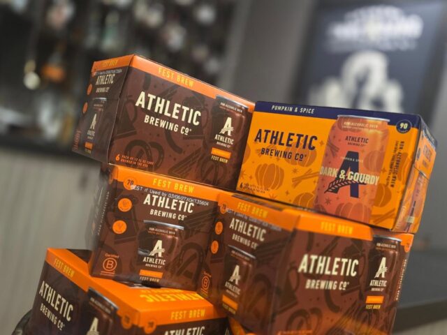Dark & gourdy pumpkin and Oktoberfest frlm @athleticbrewing now avail in the #nonalcoholic section in store Redstone Liquors App and website