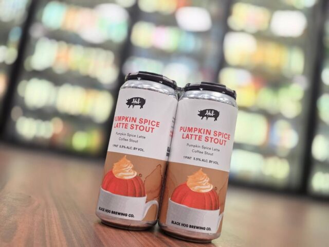 Pumpkin spice latte stout from the folks at @blackhogbeer now in store Redstone Liquors App and website