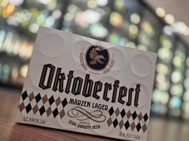 12 packs of @zerogravitybeer Oktoberfest now in store Redstone Liquors App and website