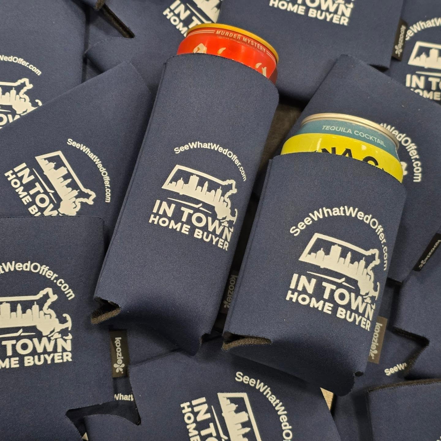 Our friends at @intownhb617 want to help keep your beers cold this weekend! They just dropped off some complimentary coozies that you can grab when you pick up supplies for the weekend. While supplies last in store only. Show em some love @intownhb617  #coldbeer #craftbeer #readytodrink