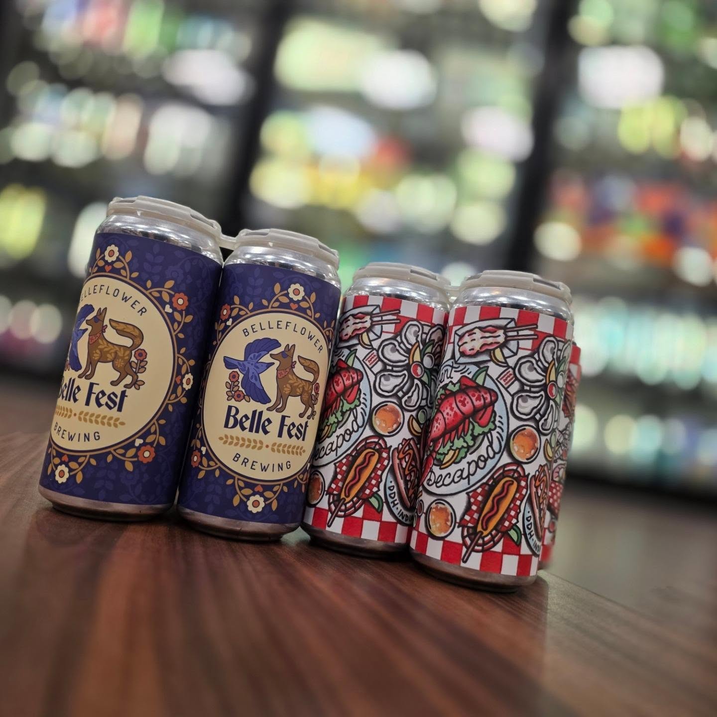 Belle fest and decadent decapod from @belleflowerbeer just rolled in with some more fresh hexology and Scrugsy now in store Redstone Liquors App and website