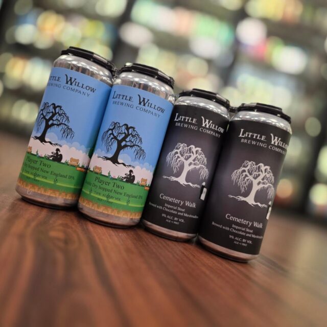Player two ipa and cemetery walk stout from @littlewillowbrewing now in store Redstone Liquors App and website
