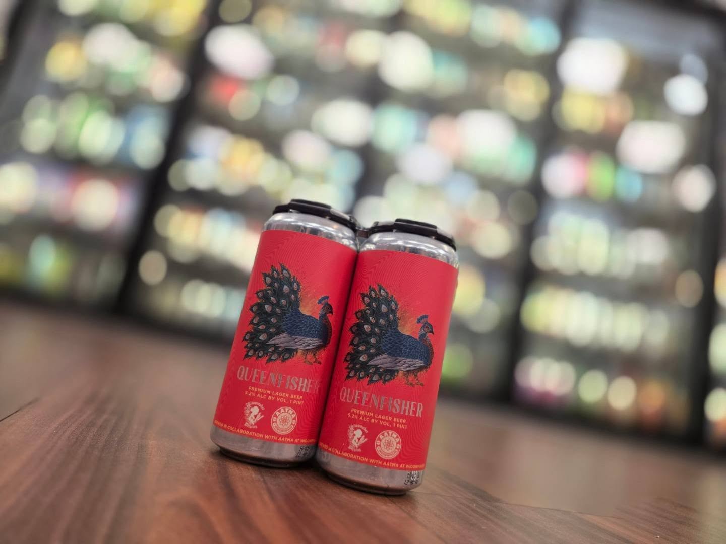New queen fisher lager from the folks at @widowmakerbrew now in store Redstone Liquors App and website