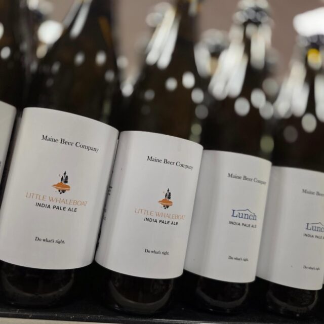 Little whale boat ipa from @mainebeerco now in store Redstone Liquors App and website
