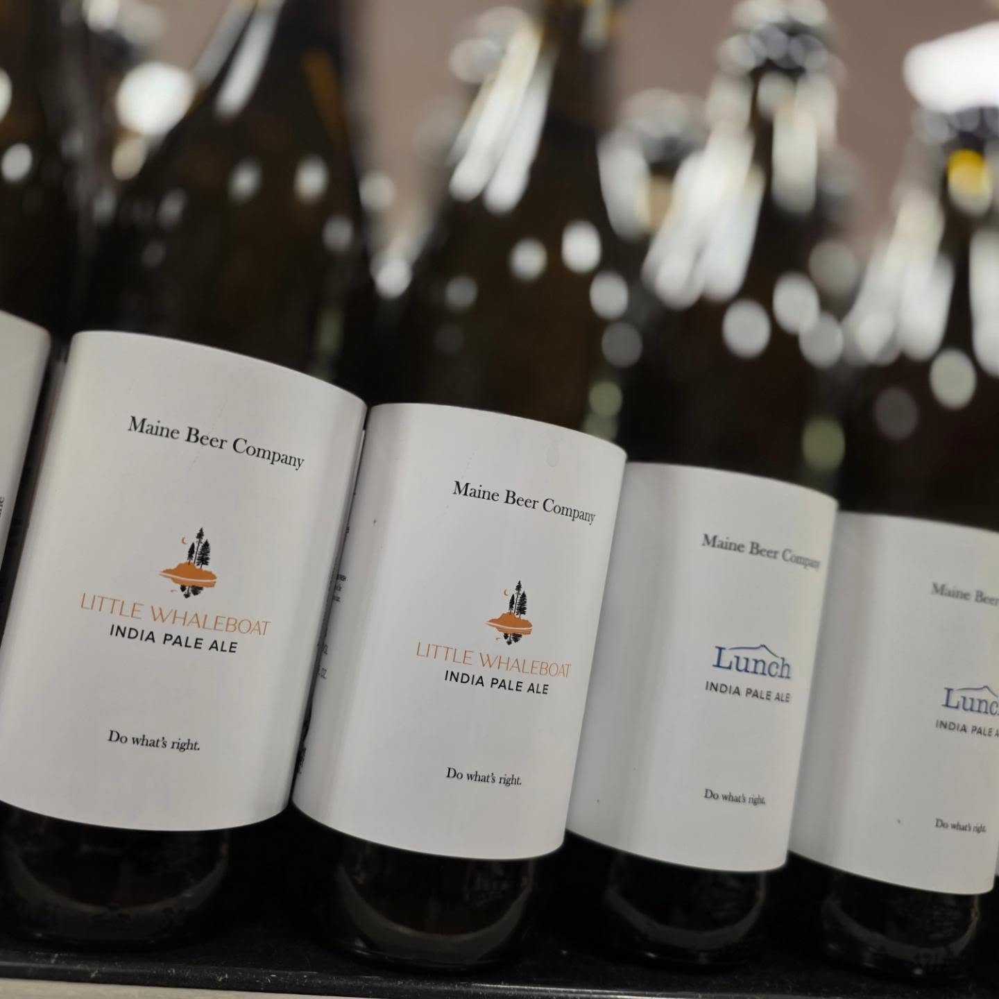 Little whale boat ipa from @mainebeerco now in store Redstone Liquors App and website