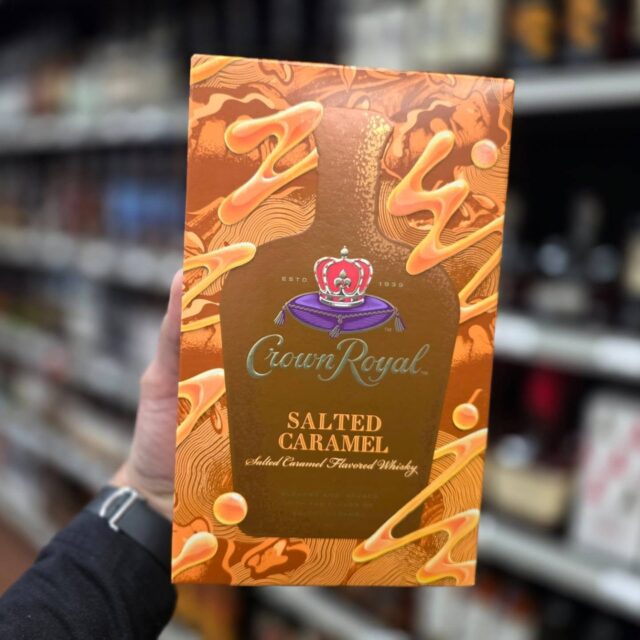 Crown royal salted caramel just landed for the season in store Redstone Liquors App and website