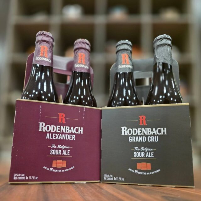 Grand cru is back joining its cousin Alexander. These Belgian sour Ales from @rodenbachbeer are one of the OGs and still some of the best in the game. In store Redstone Liquors App and website