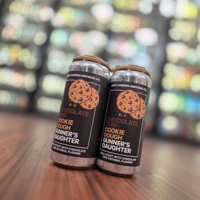 Chocolate chip cookie Dough gunners daughter milk stout from @mastlanding now available in store Redstone Liquors App and website