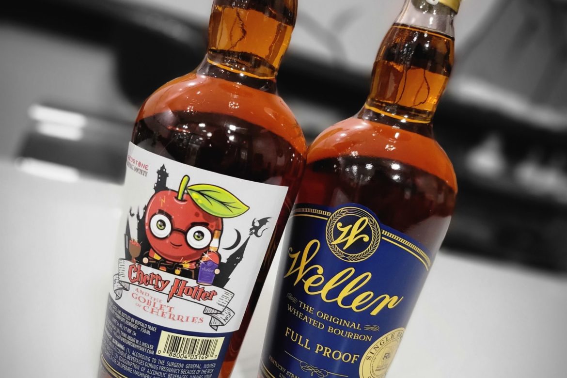SOLD OUT: Redstone Barrel Society Weller full proof Cherry Hotter and the goblet of cherries