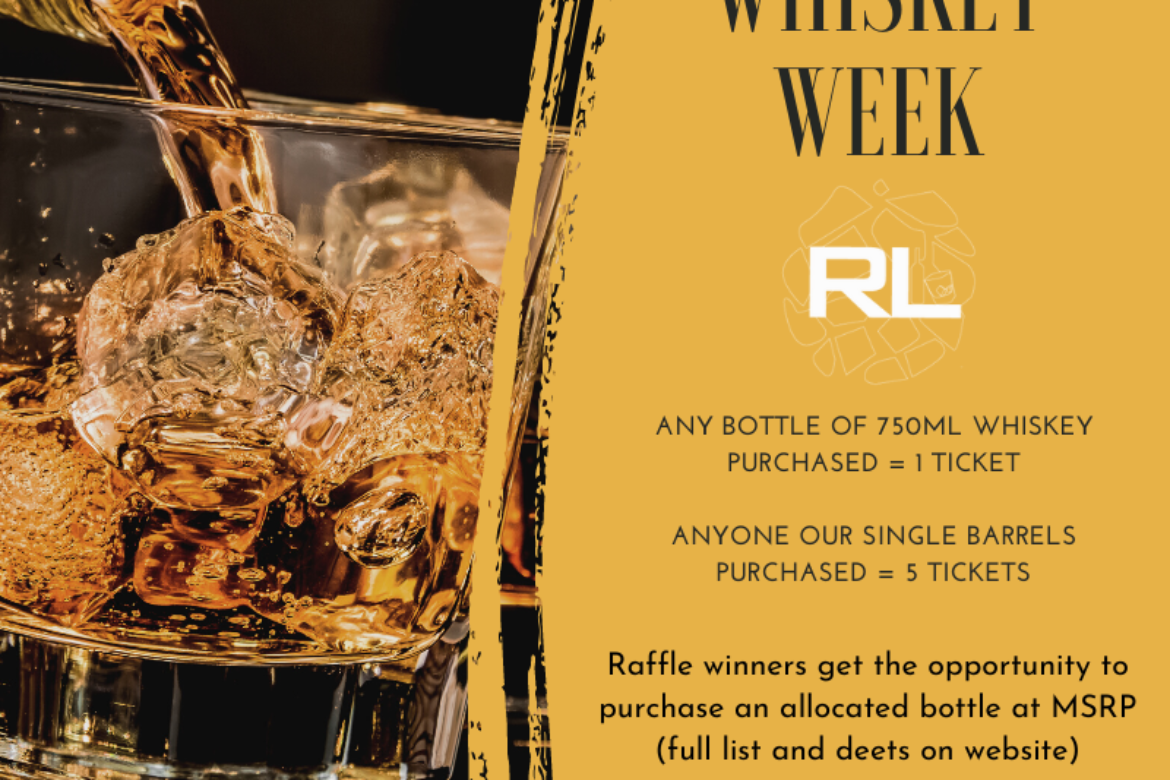 whiskey Week January 25-30 2023